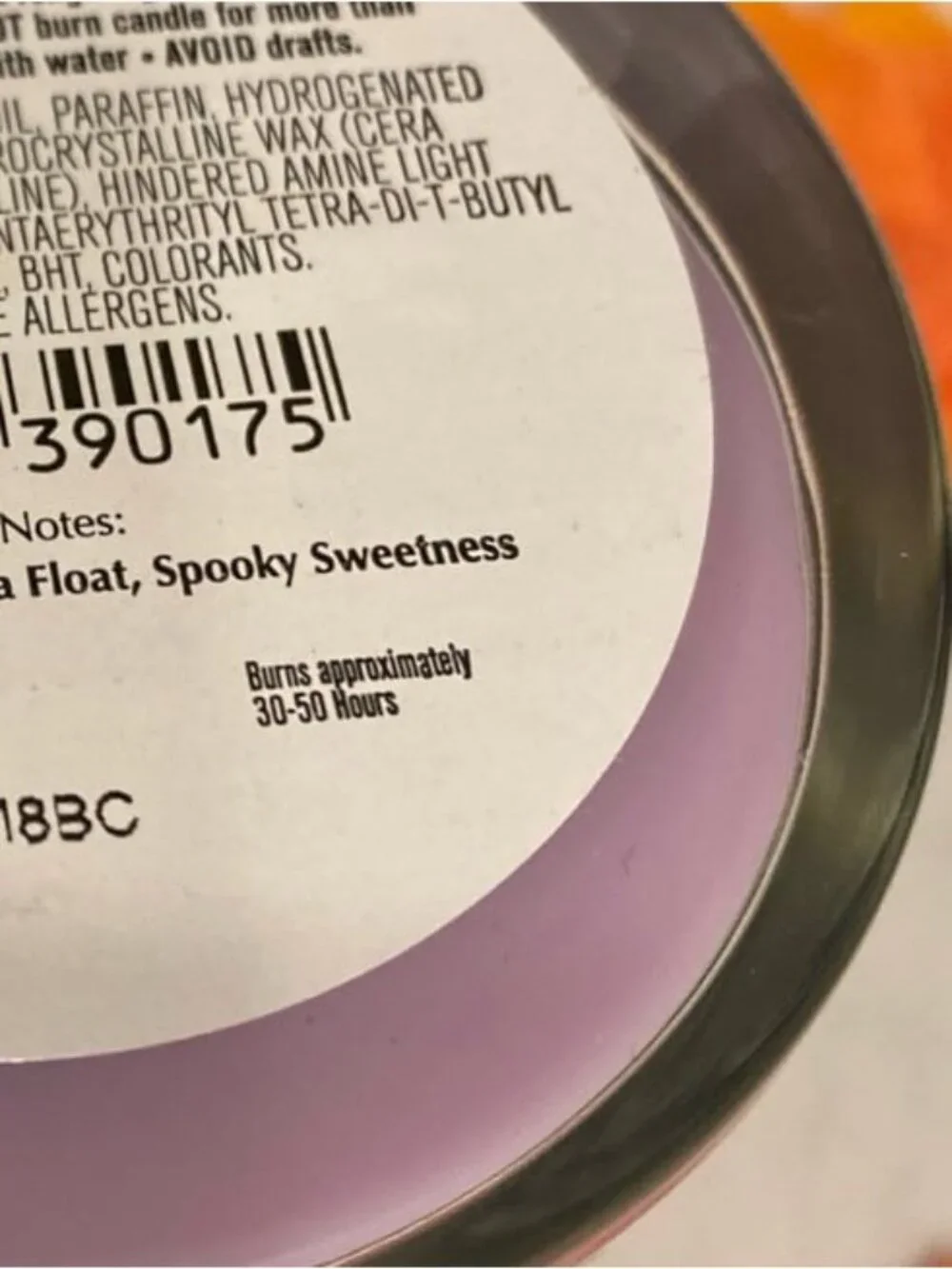 “I Scream Float” Bath & Body Works Halloween New Single Wick Candle